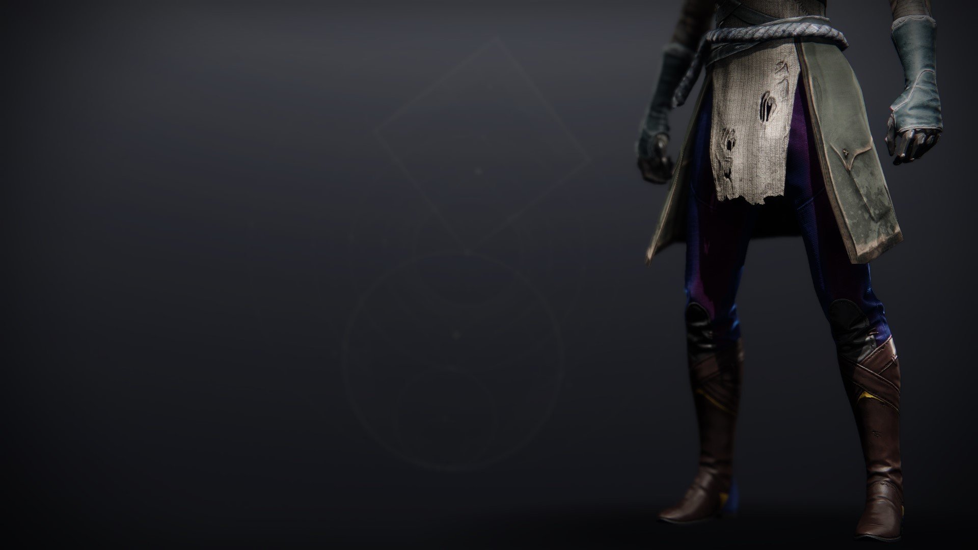 An in-game render of the Elect of the Empty Boots.