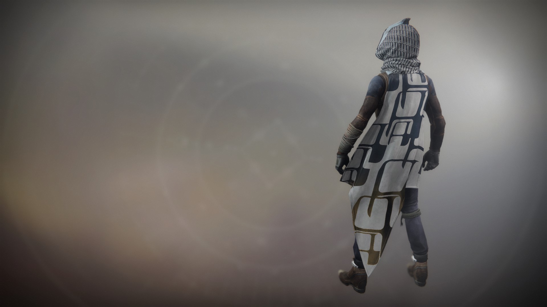An in-game render of the Omega Mechanos Cloak.