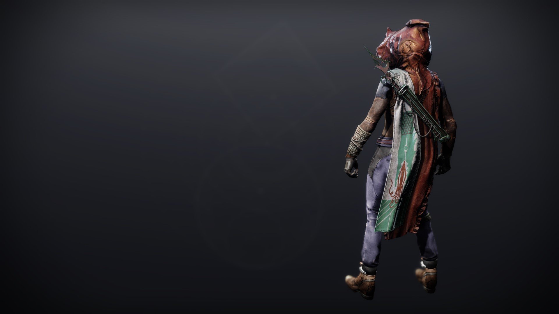 An in-game render of the Ketchkiller's Cloak.