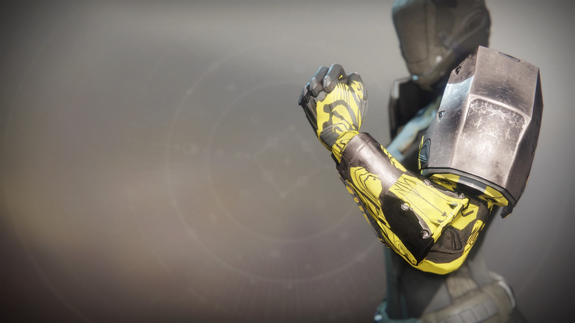 An in-game render of the Pandemonic Gauntlets.