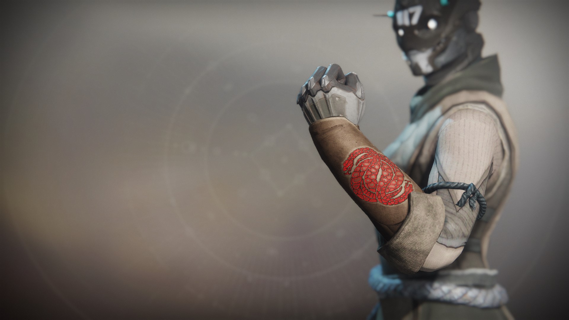 An in-game render of the Notorious Invader Gloves.