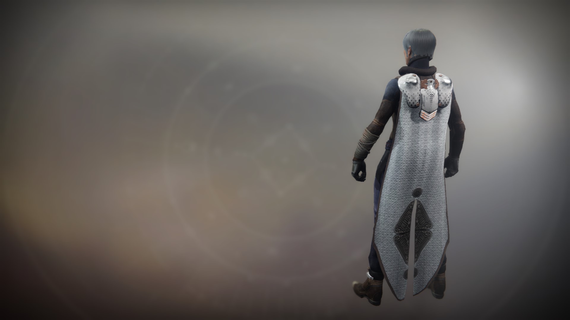 An in-game render of the Equitis Shade Cloak.