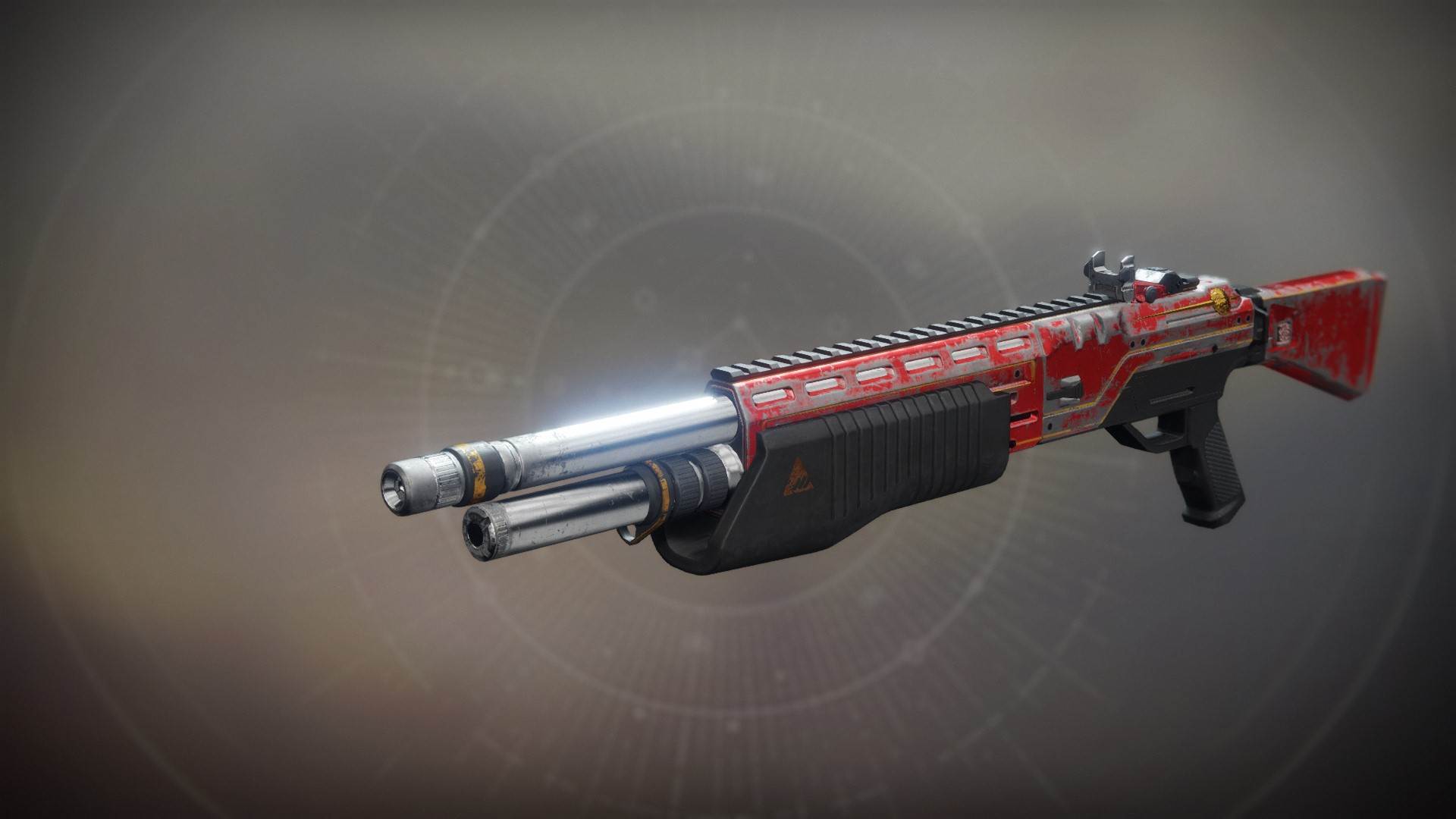 An in-game render of the Quitclaim Shotgun III.