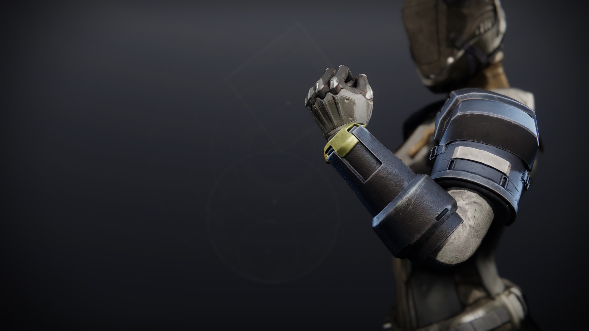 An in-game render of the Midnight Oil Gauntlets.