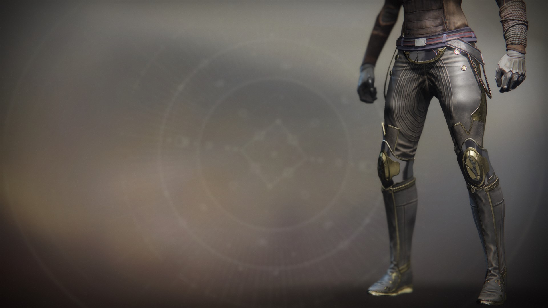 An in-game render of the Solstice Strides (Majestic).