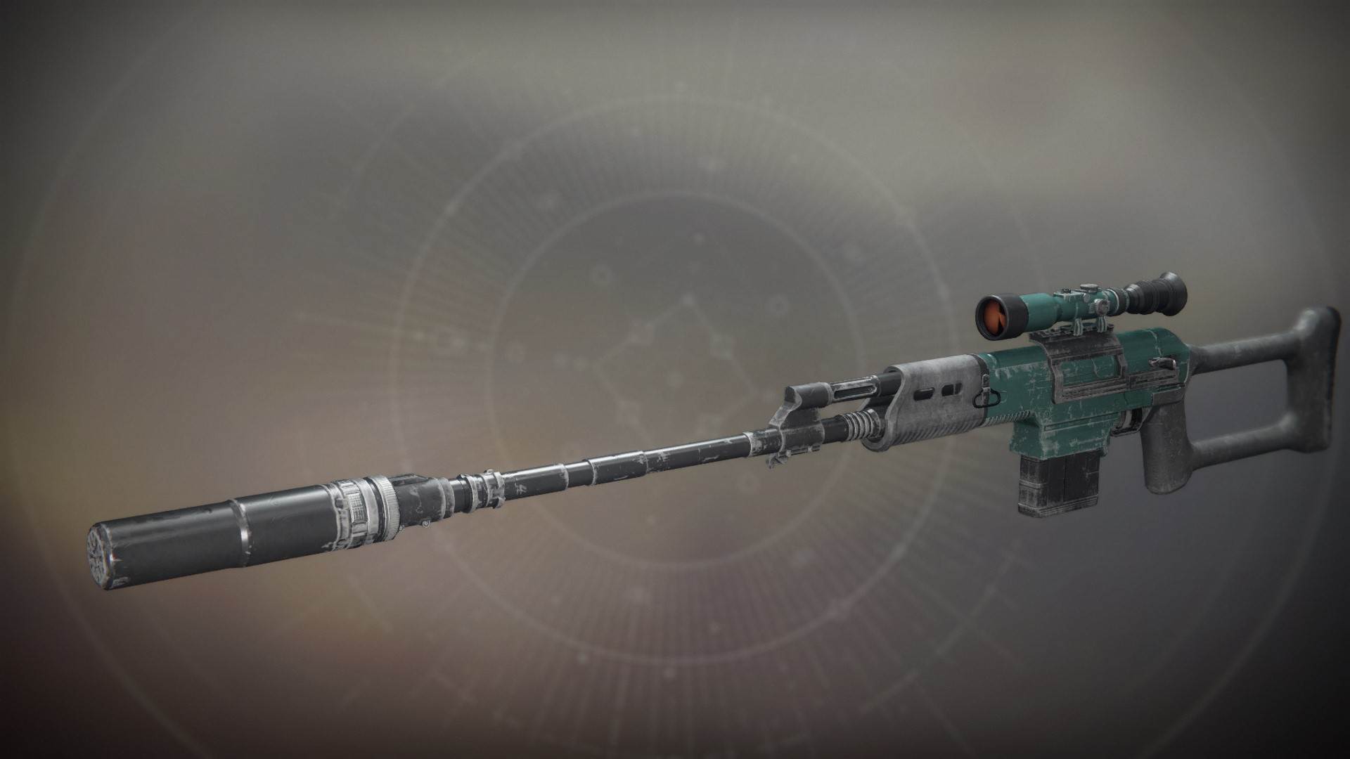 An in-game render of the Dead Zone Rifle.