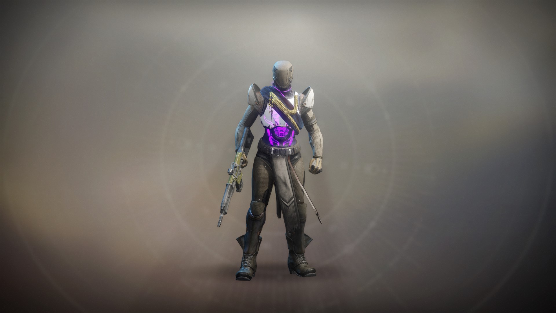 An in-game render of the Void Armor Glow.