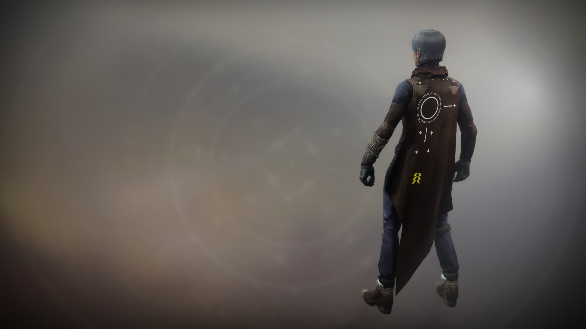An in-game render of the Icarus Drifter Cape.