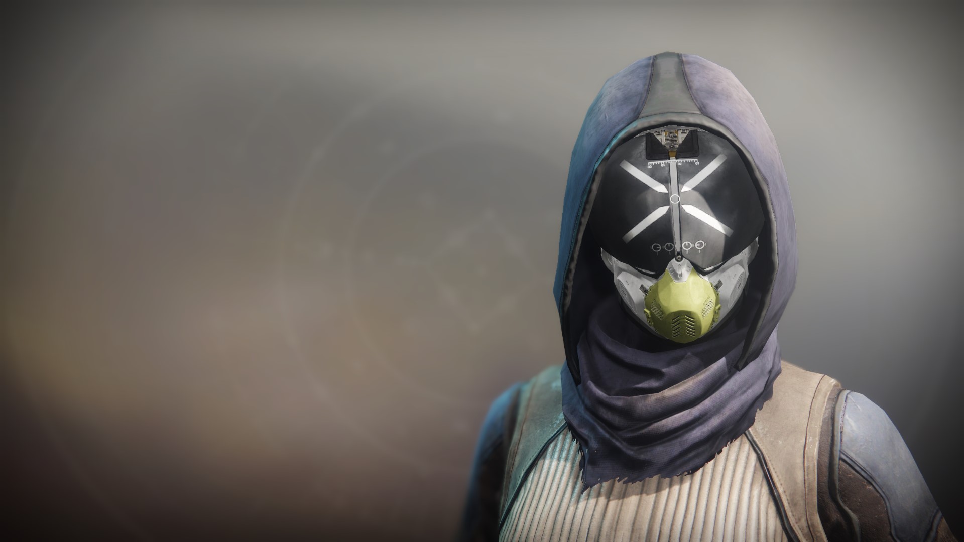 An in-game render of the Icarus Drifter Mask.