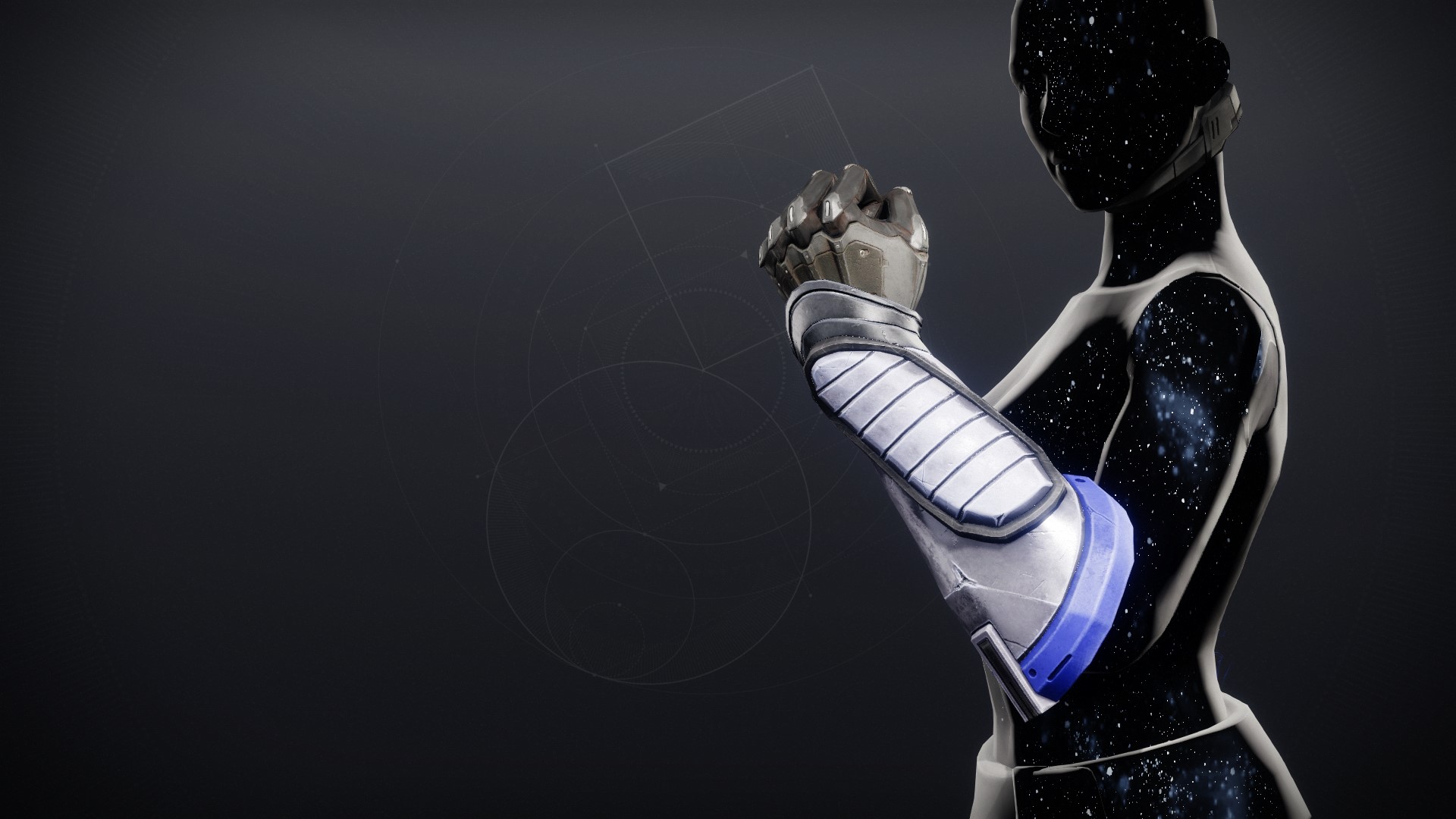 An in-game render of the Shadow Broker Gloves.