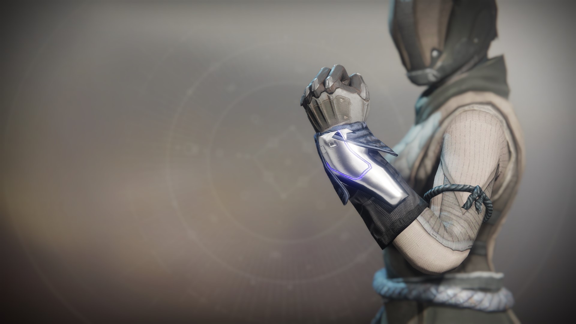 An in-game render of the Virtuous Gloves.