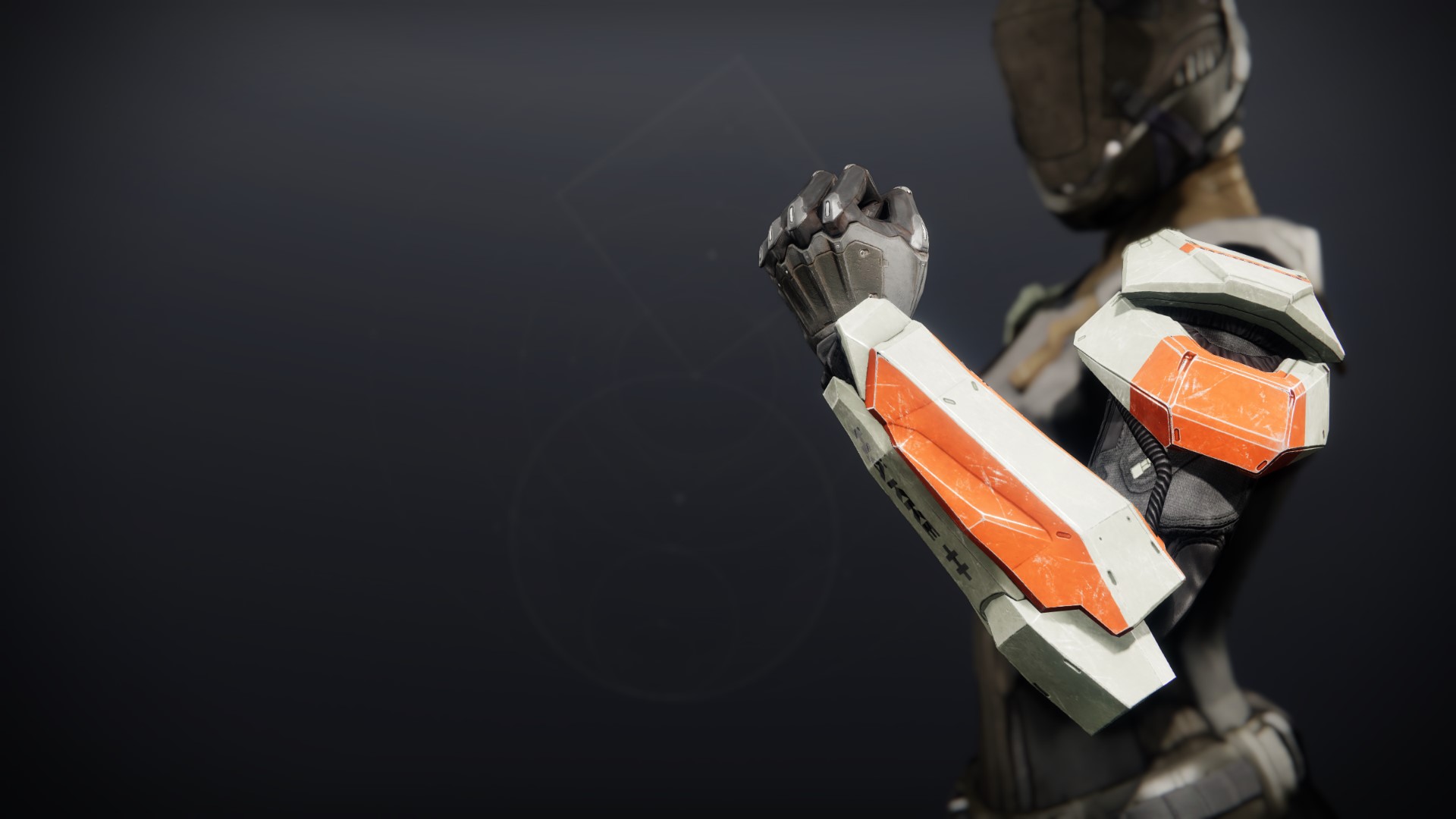 An in-game render of the Deep Explorer Gauntlets.