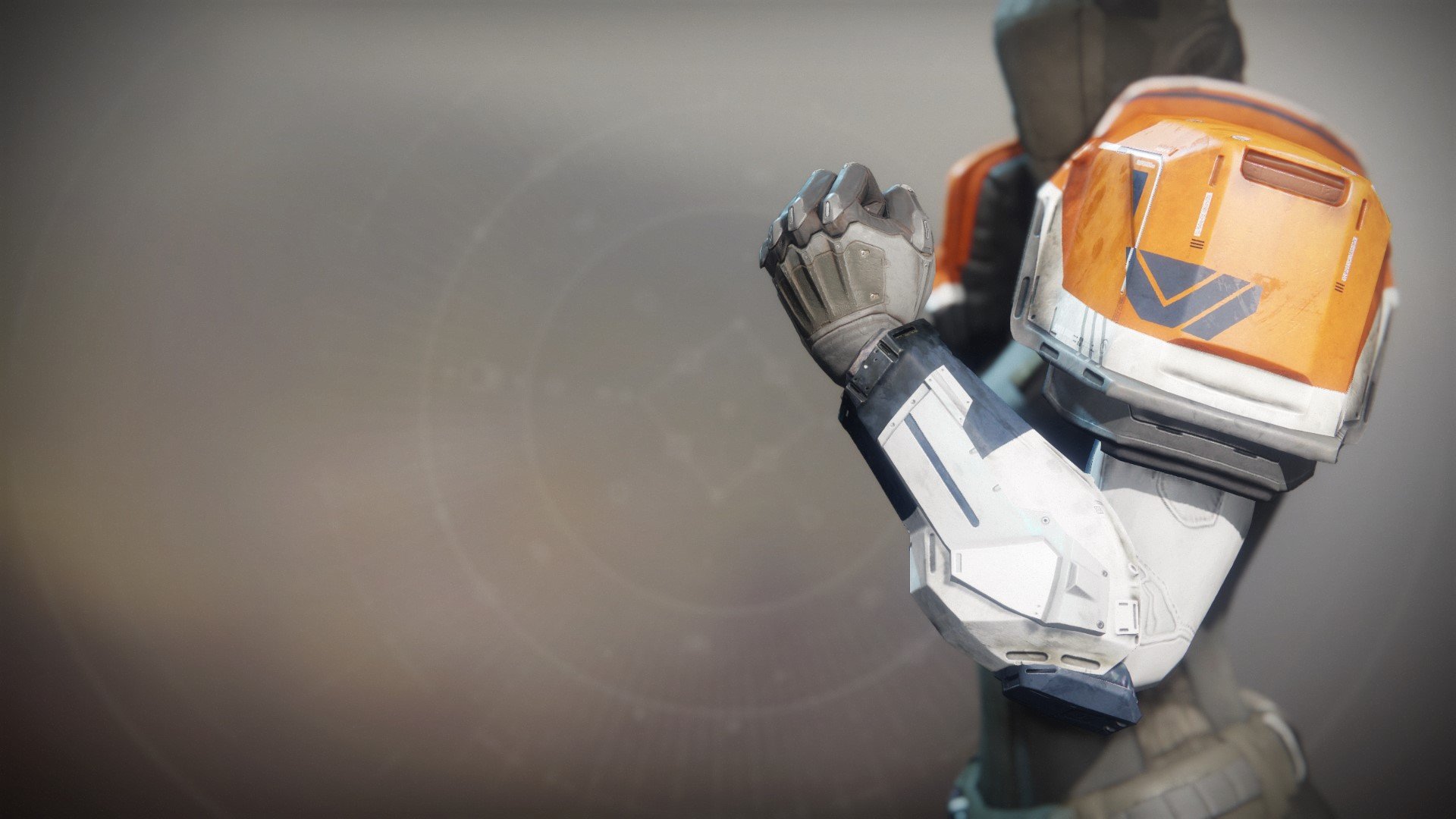 An in-game render of the Steadfast Titan Ornament.