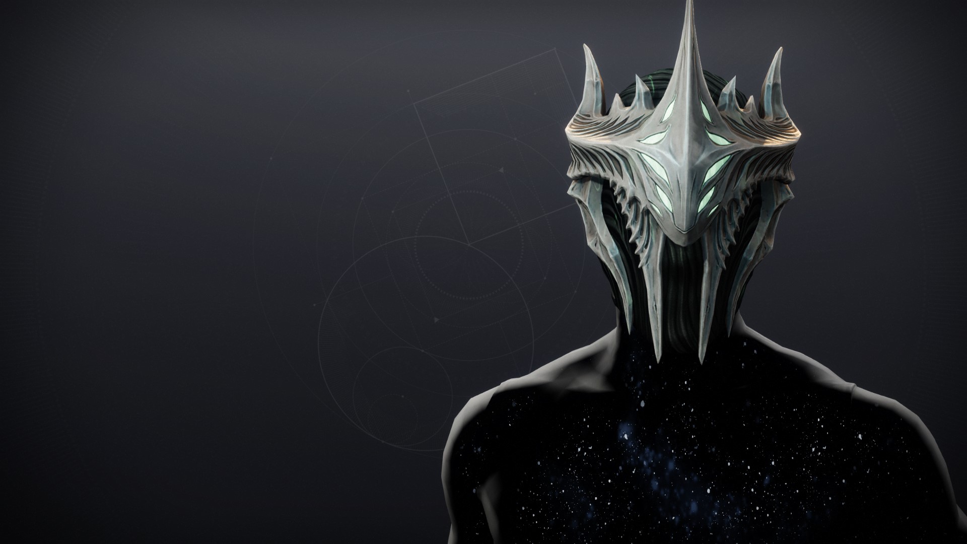 An in-game render of the Hood of the Taken King.