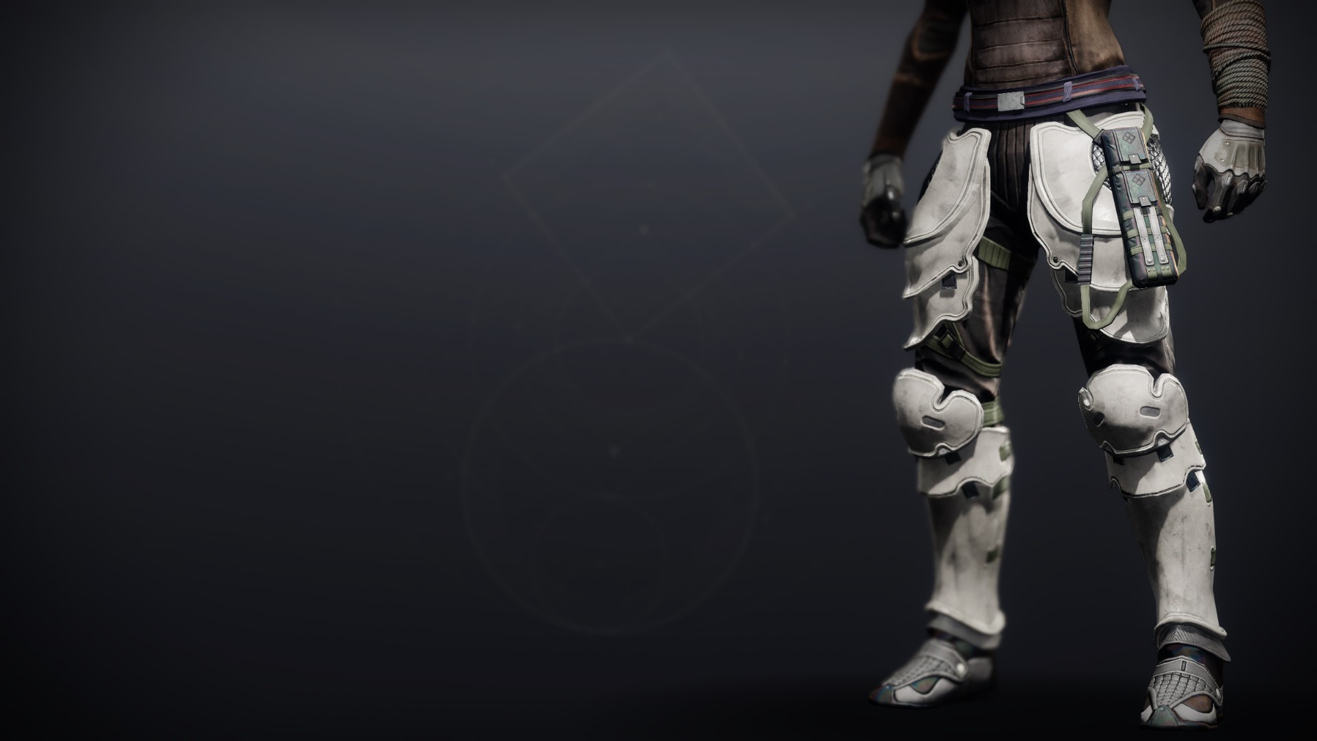 An in-game render of the Iron Will Boots.