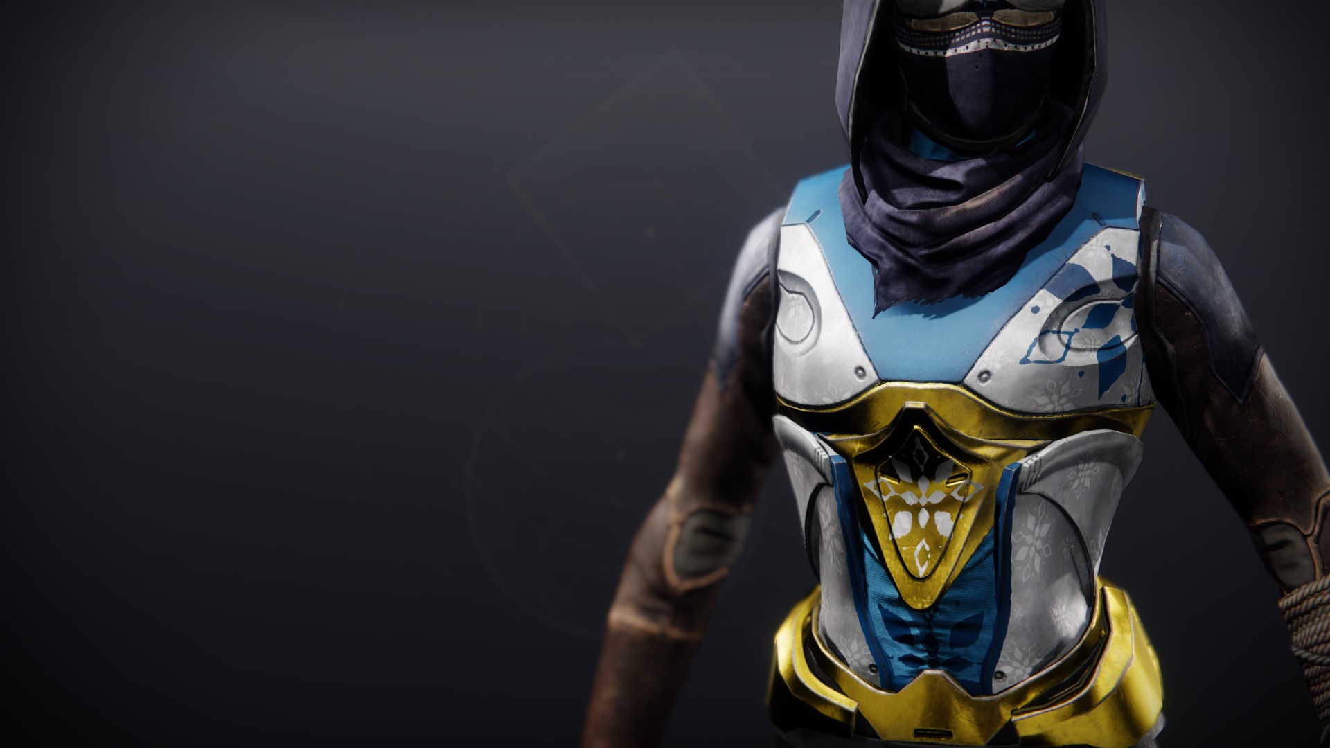 An in-game render of the Lucent Night Vest.