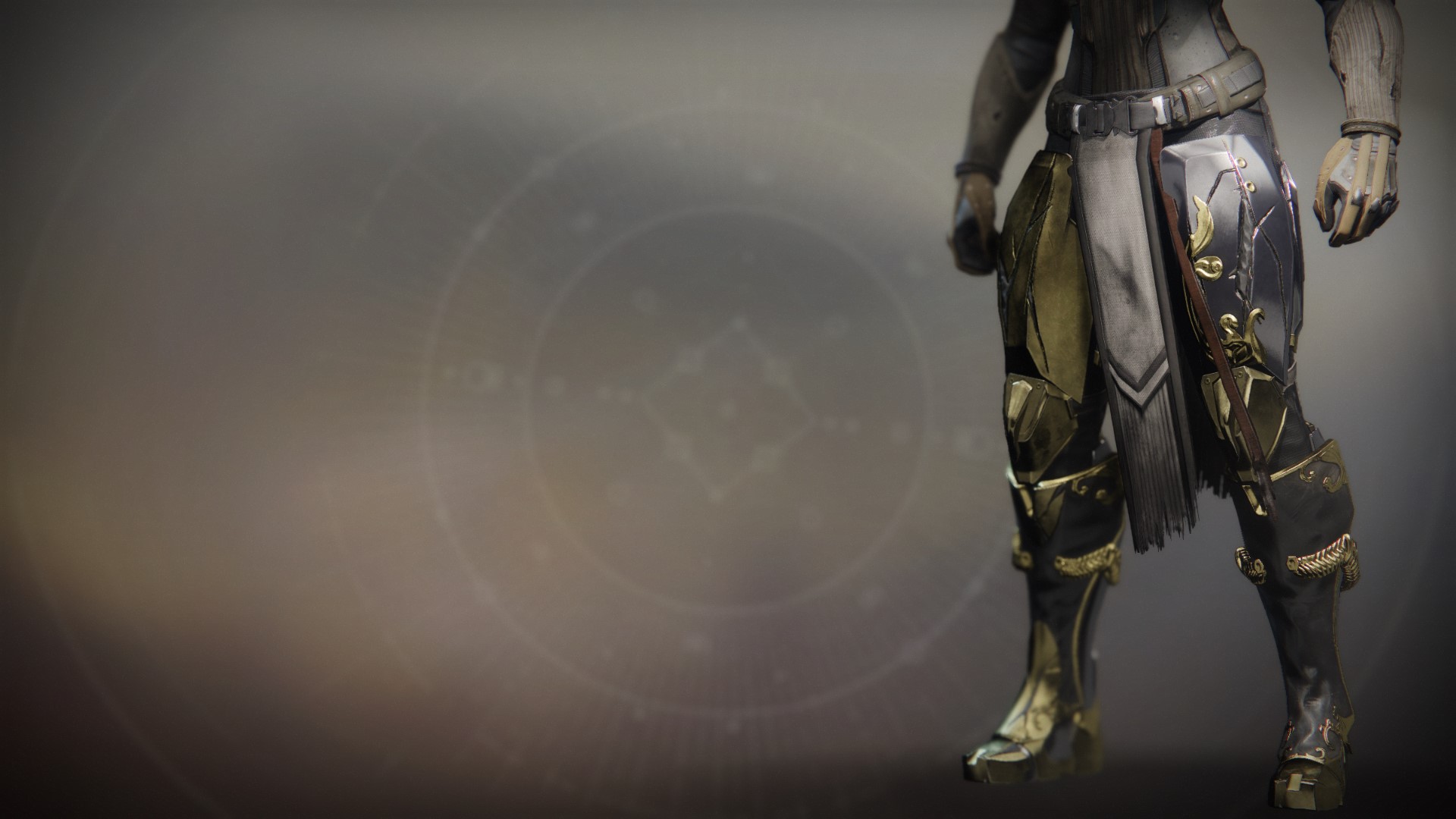 Screenshot of "Solstice Greaves (Magnificent)"