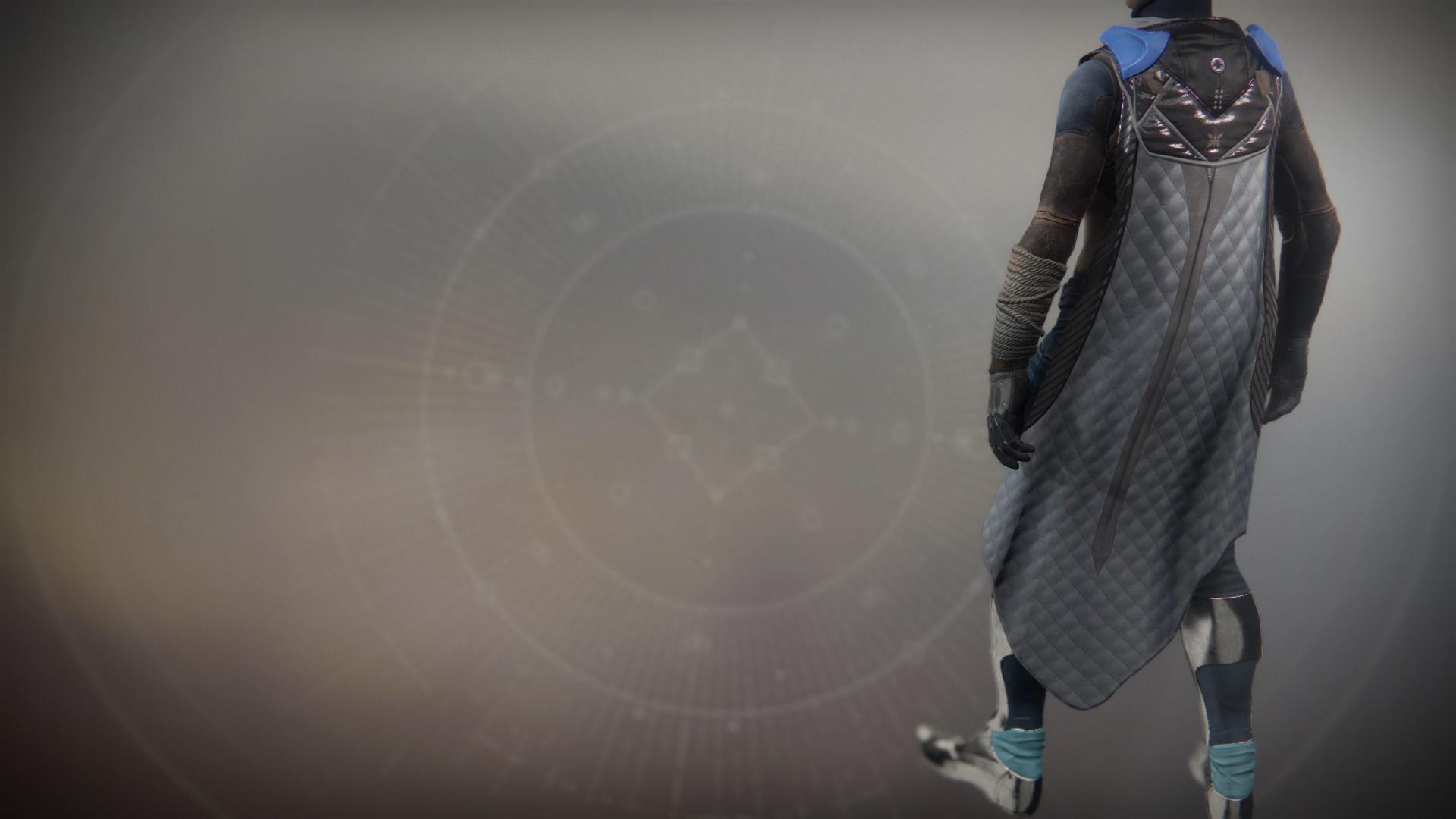 An in-game render of the Warm Winter Cloak.