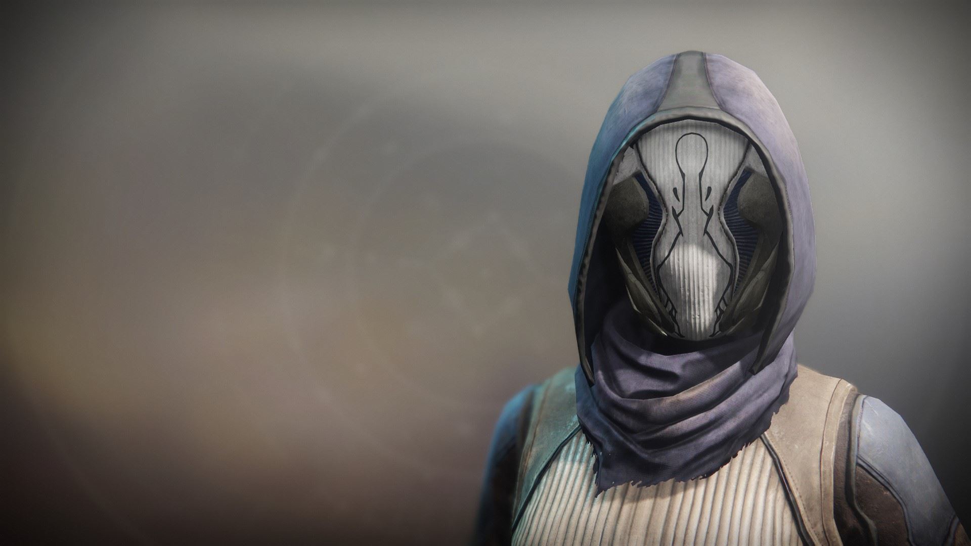 An in-game render of the Dragonfly Regalia Mask.