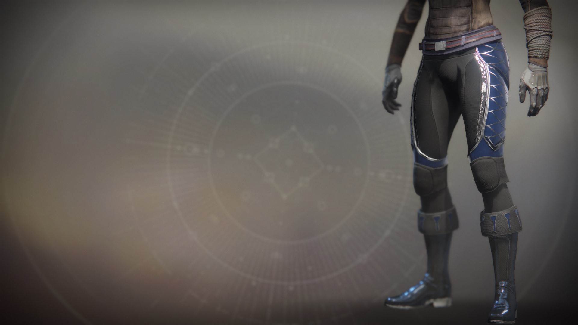 An in-game render of the Legs of Optimacy.