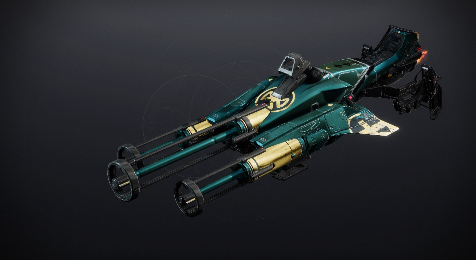 An in-game render of the The Merry Gunner.
