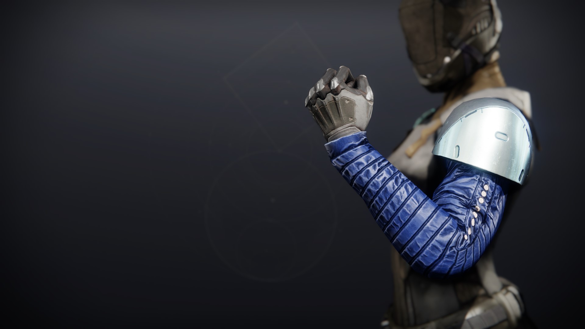 An in-game render of the Righteous Gauntlets.