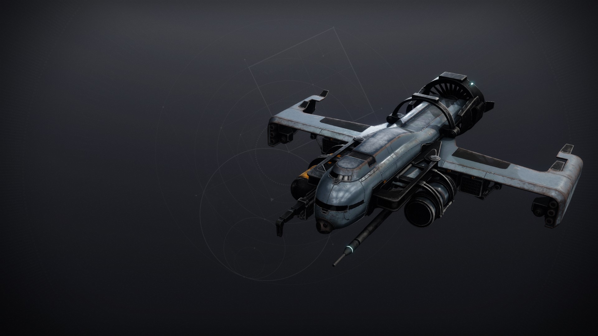 An in-game render of the Deep Space Hauler.