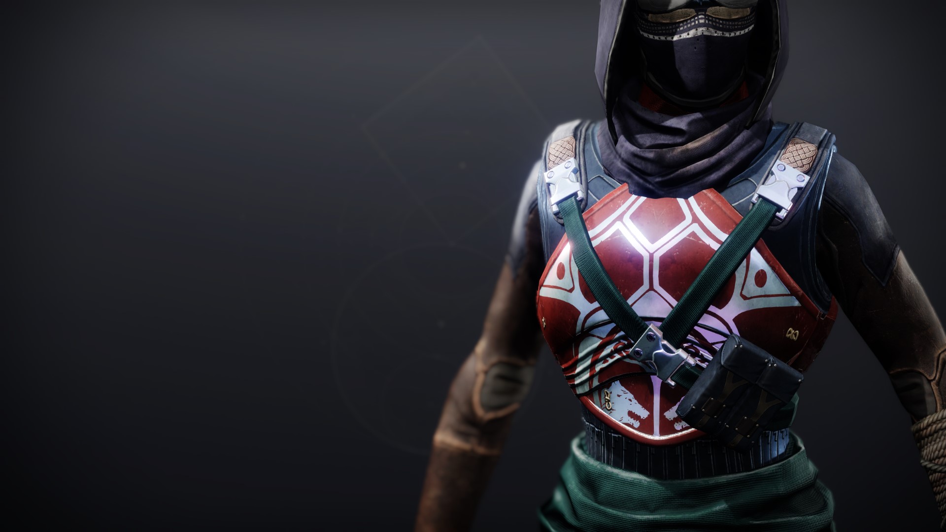 An in-game render of the Iron Symmachy Vest.