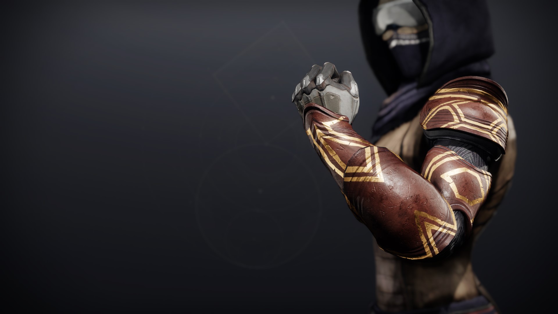 An in-game render of the Iron Fellowship Grips.