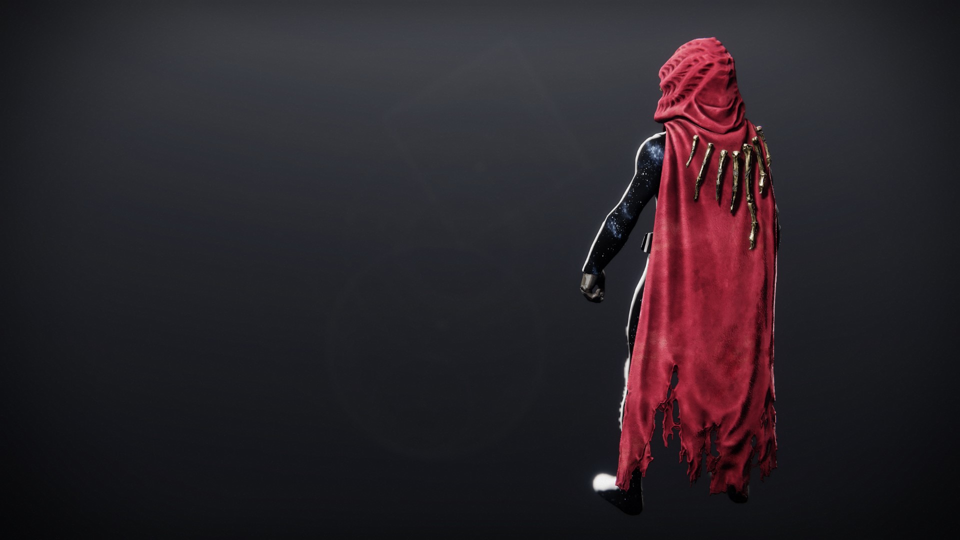 An in-game render of the Darkhollow Mantle.