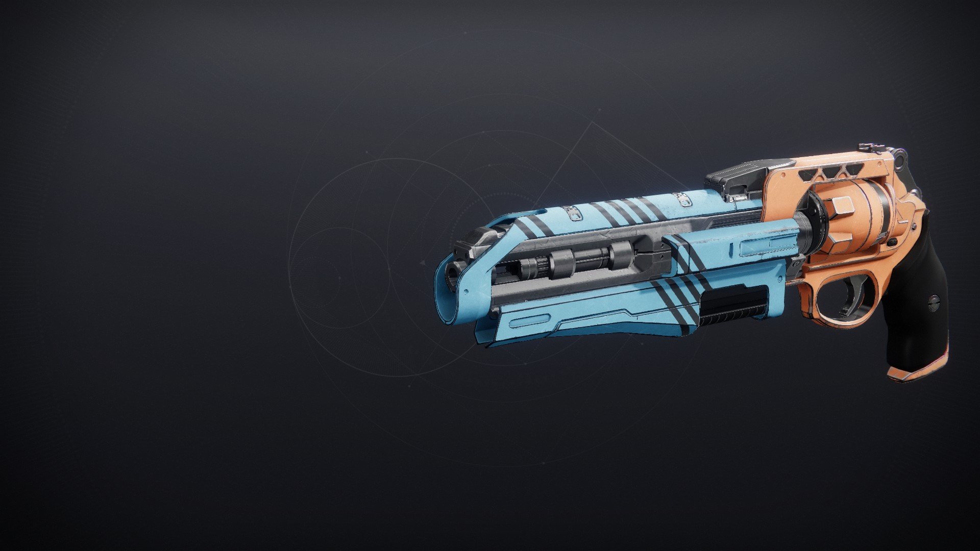 An in-game render of the The Palindrome.