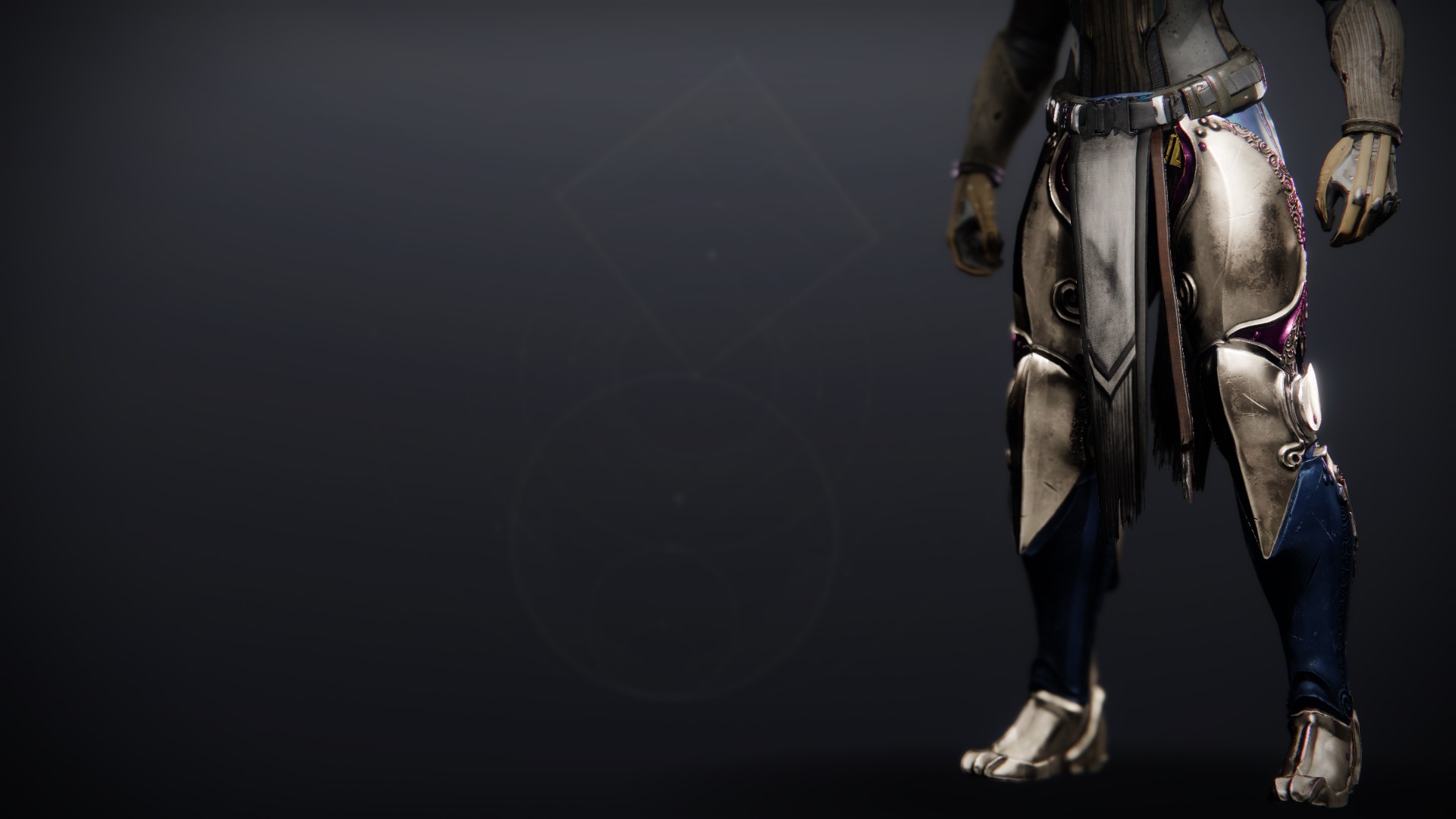 An in-game render of the Nemean Greaves.