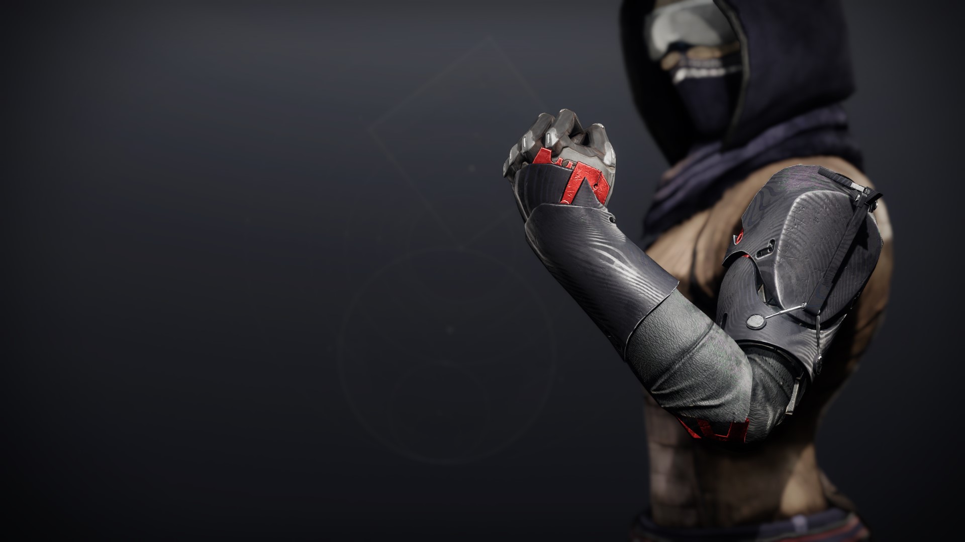 An in-game render of the Woven Firesmith Grips.