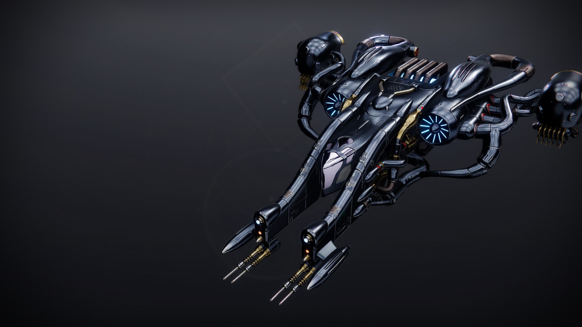 An in-game render of the Reefborn Warbird.