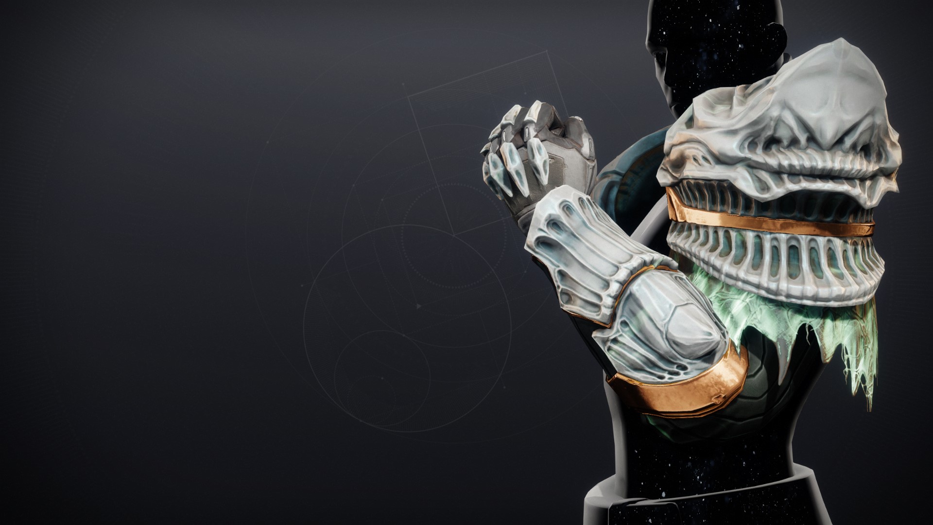 An in-game render of the Gauntlets of the Taken King.