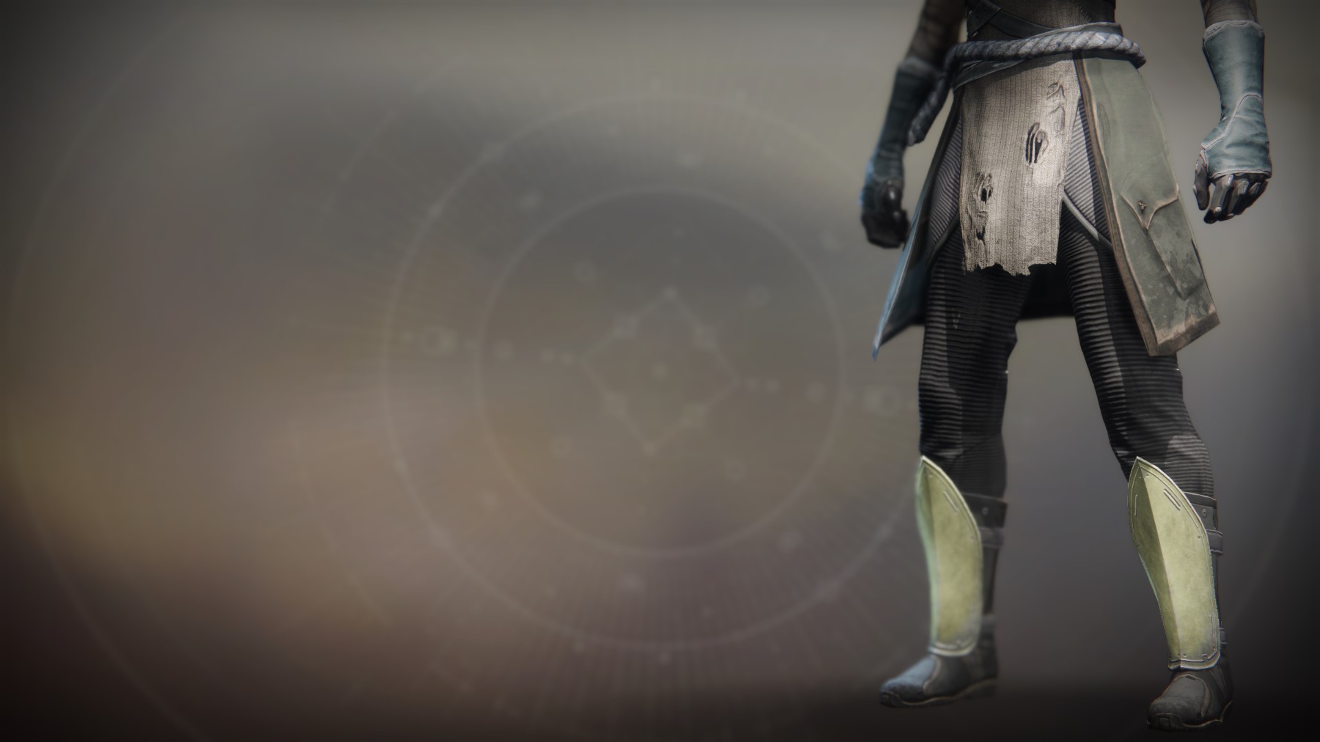 An in-game render of the Gensym Knight Boots.