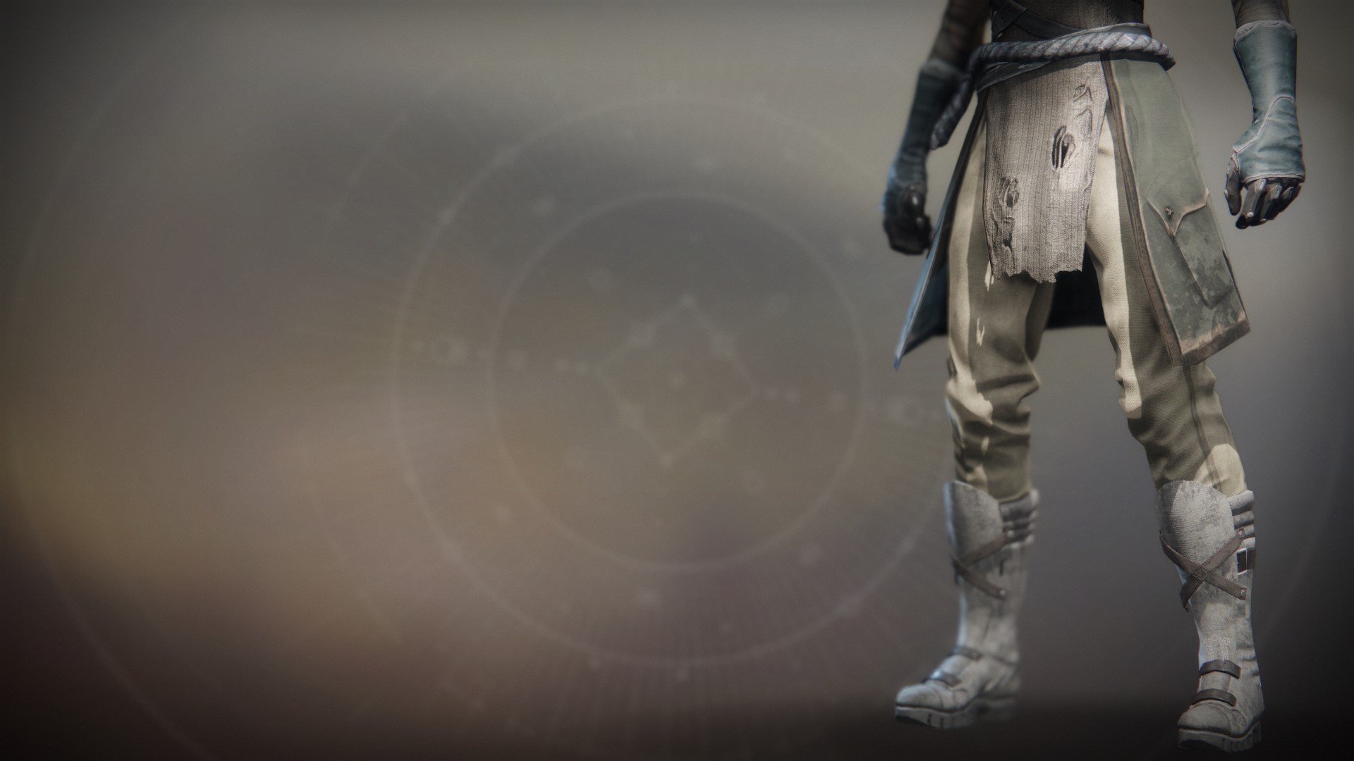 An in-game render of the Solstice Boots (Renewed).