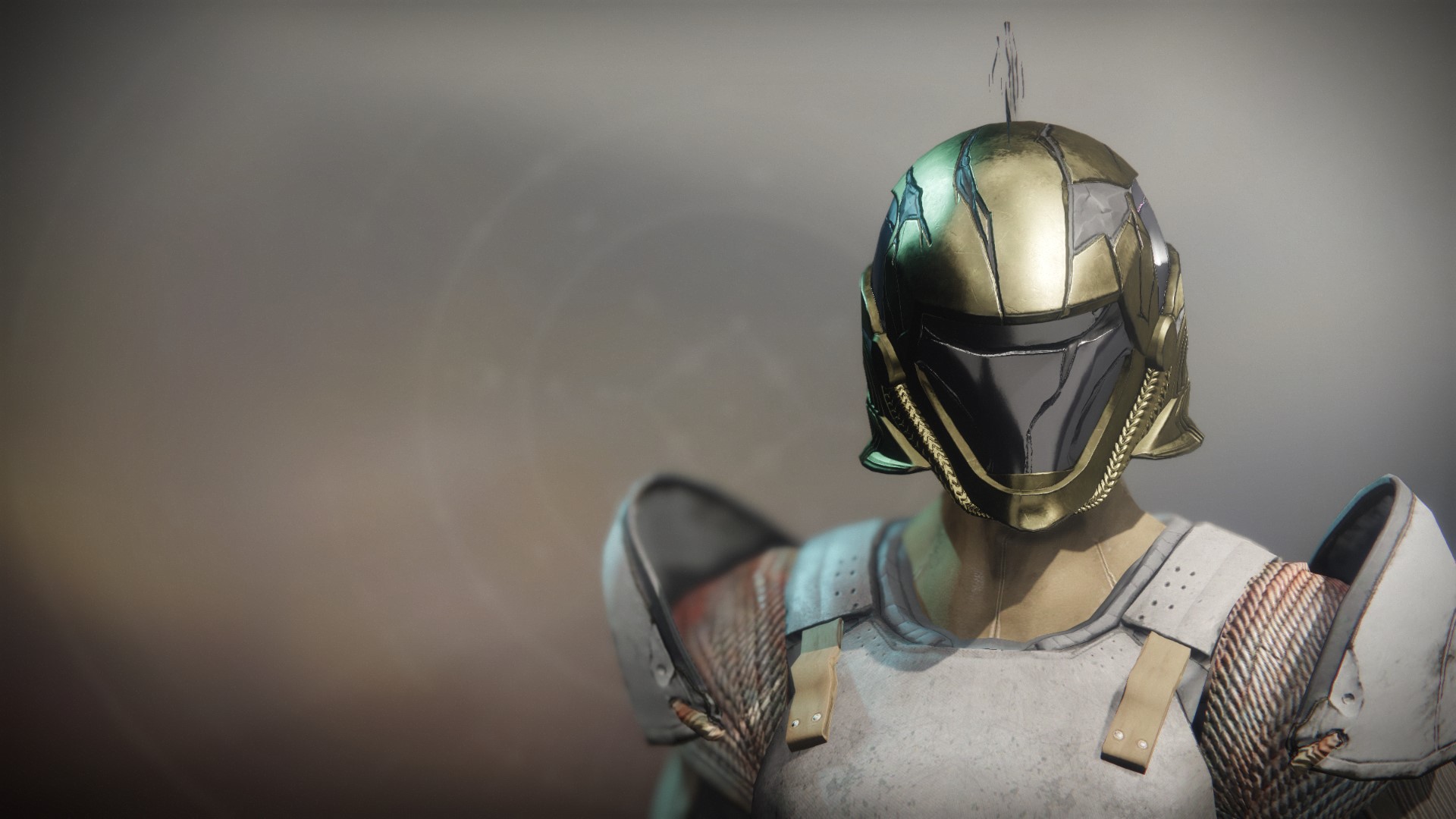 An in-game render of the Solstice Helm (Magnificent).