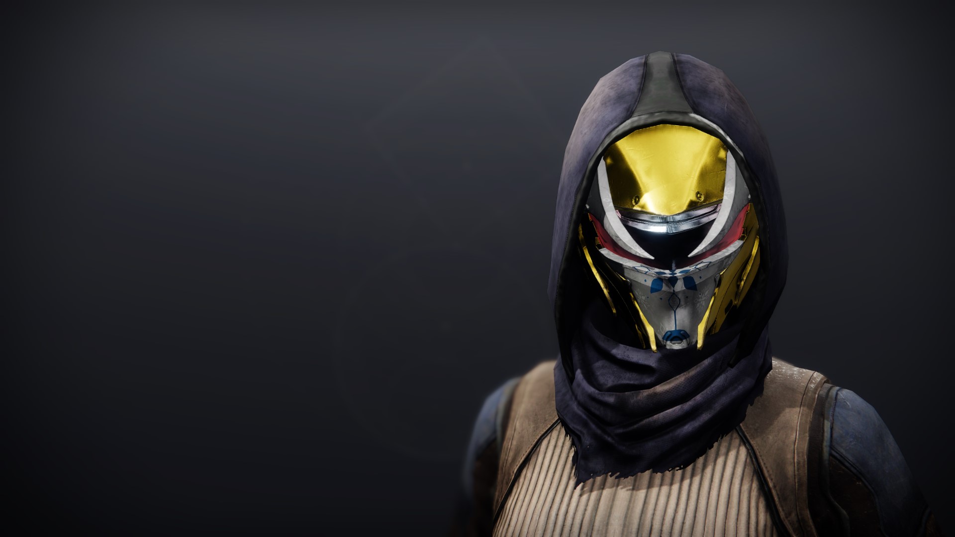 An in-game render of the Lucent Night Casque.