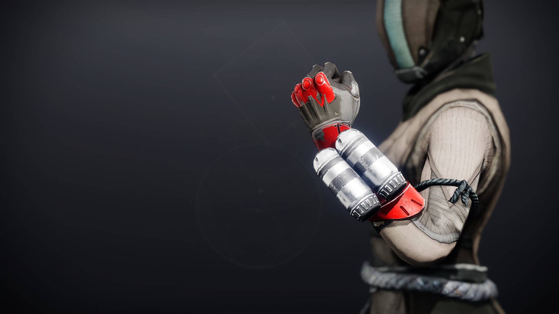 An in-game render of the Cinder Pinion Gloves.