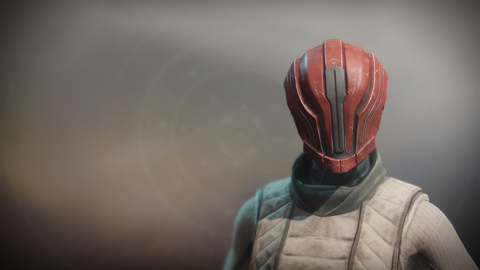 An in-game render of the Iron Symmachy Hood.