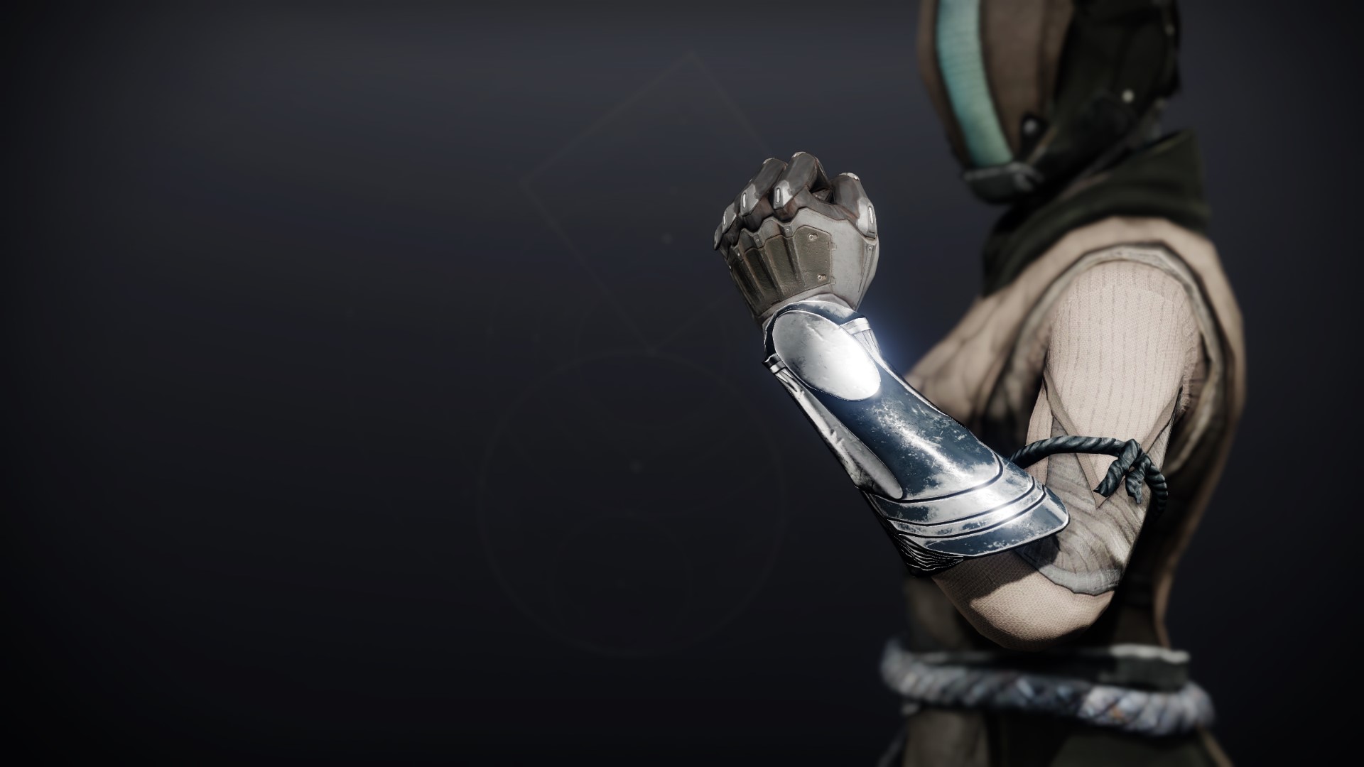 An in-game render of the Celestial Gloves.