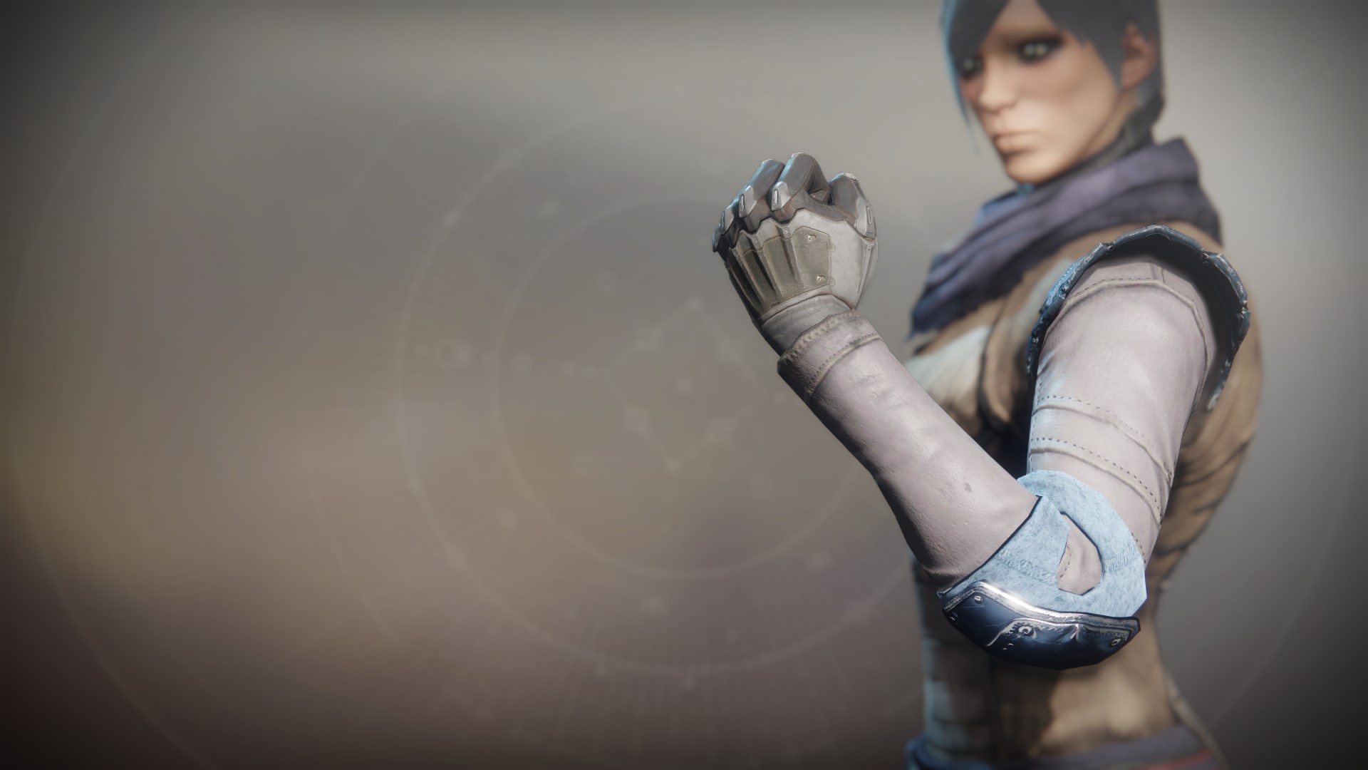 An in-game render of the The Outlander's Grip.