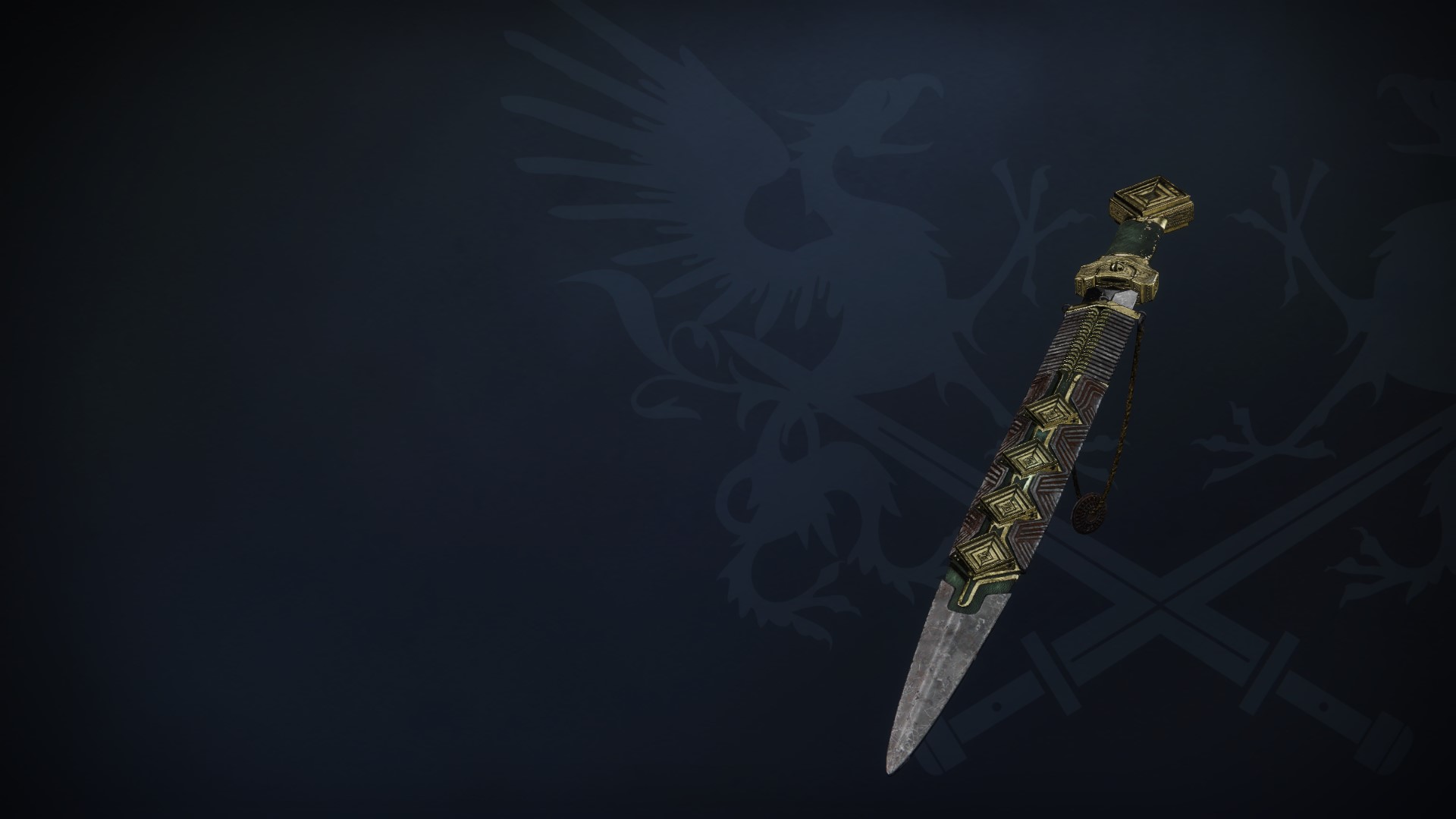An in-game render of the Warmind Khanjali.