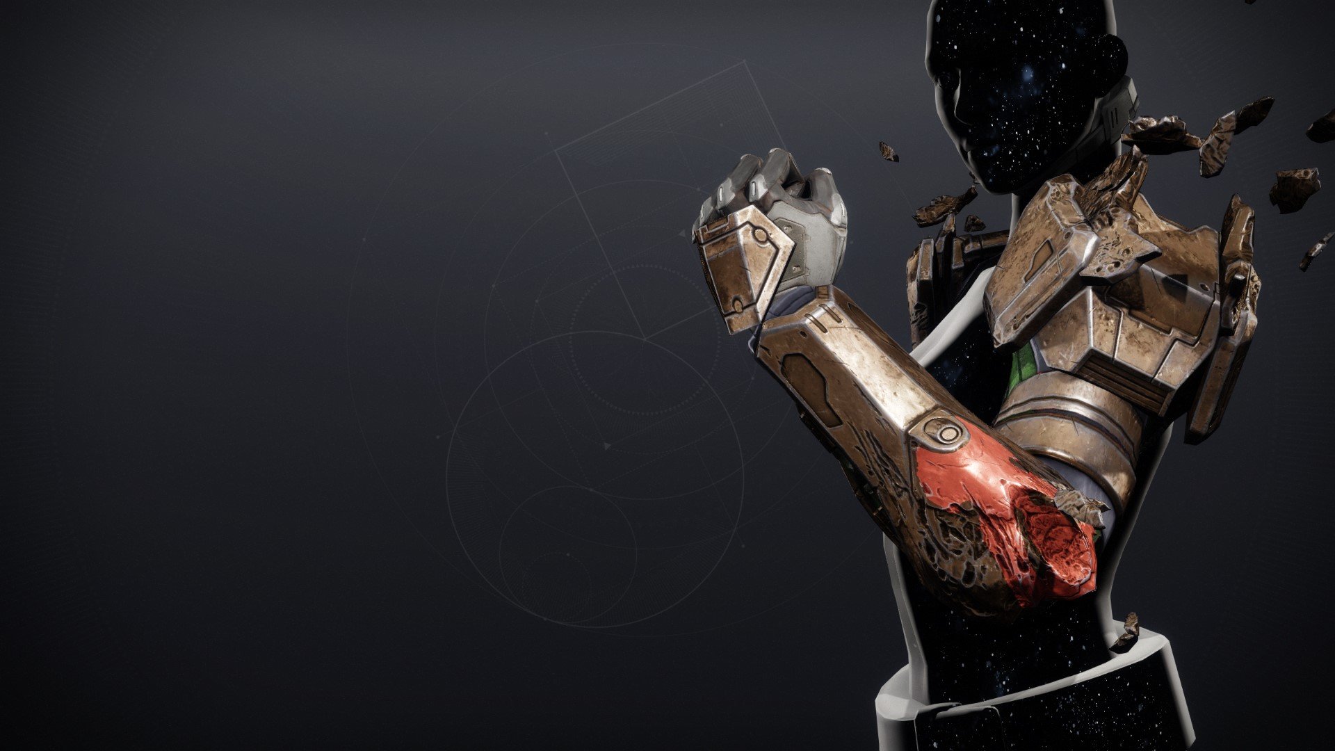 An in-game render of the Willbreaker's Fists.