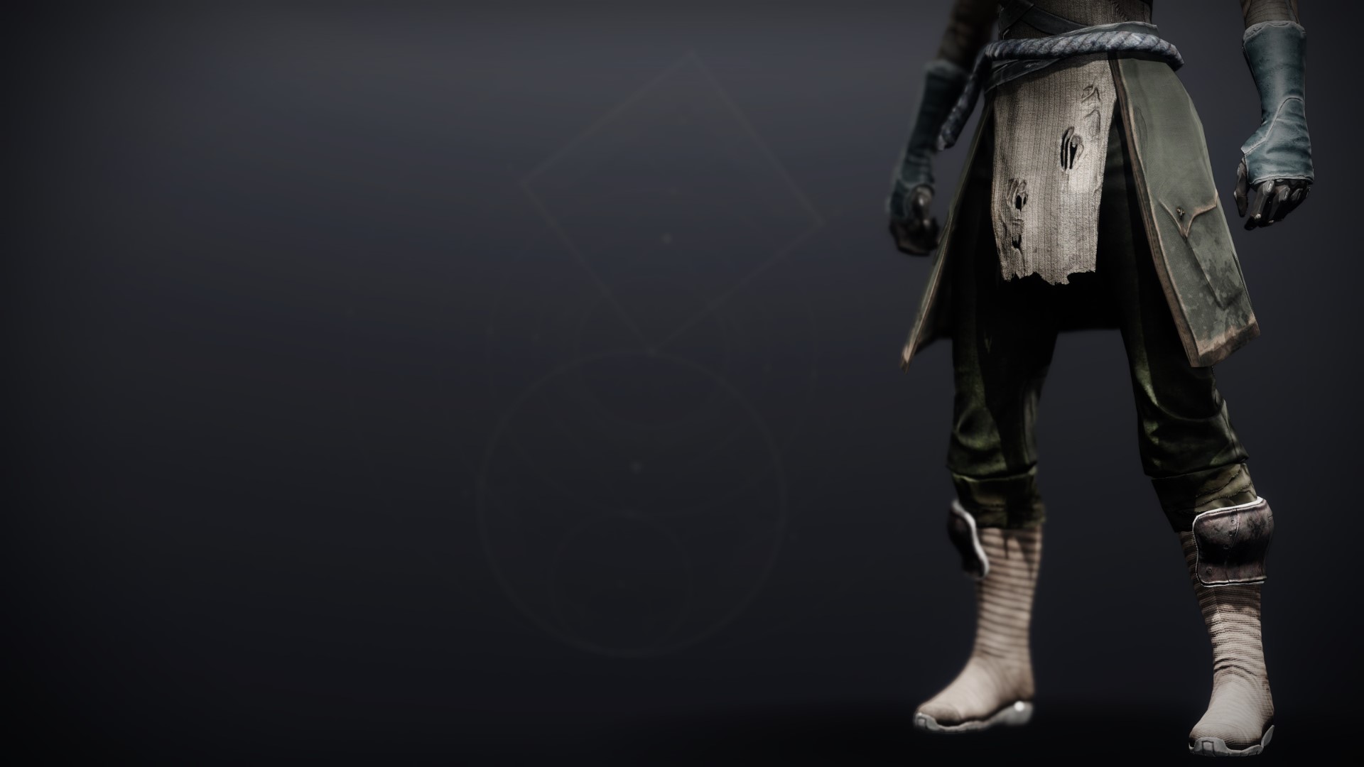 An in-game render of the Scatterhorn Boots.