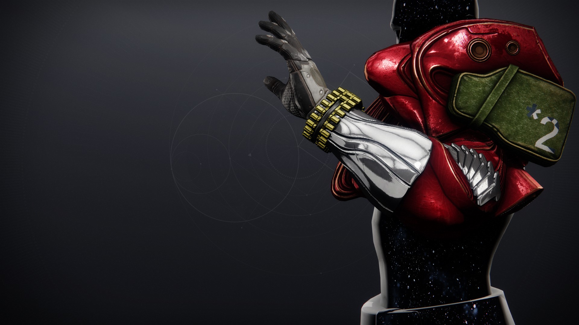 An in-game render of the Grips of the Flain.