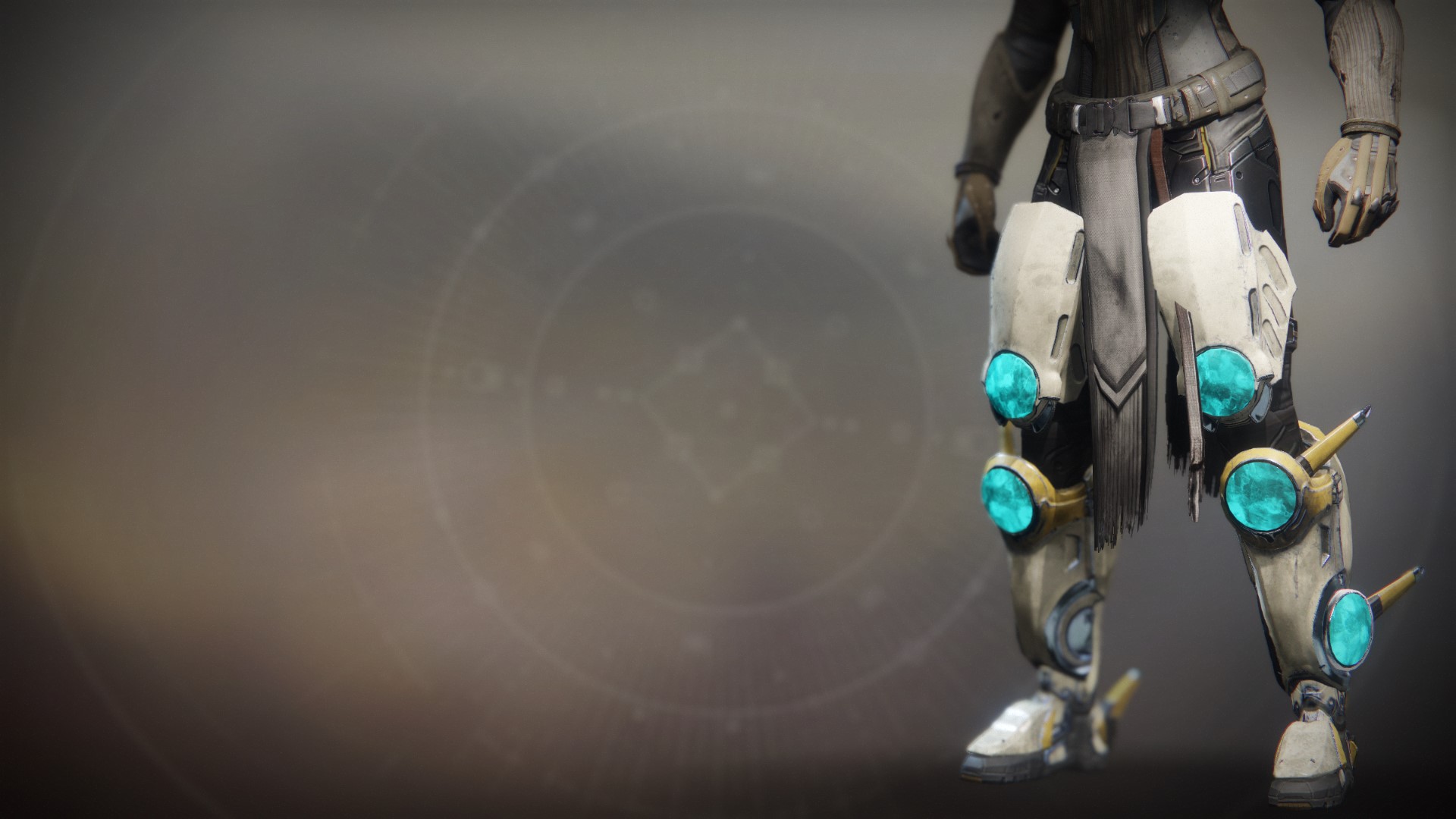 An in-game render of the Peregrine Greaves.