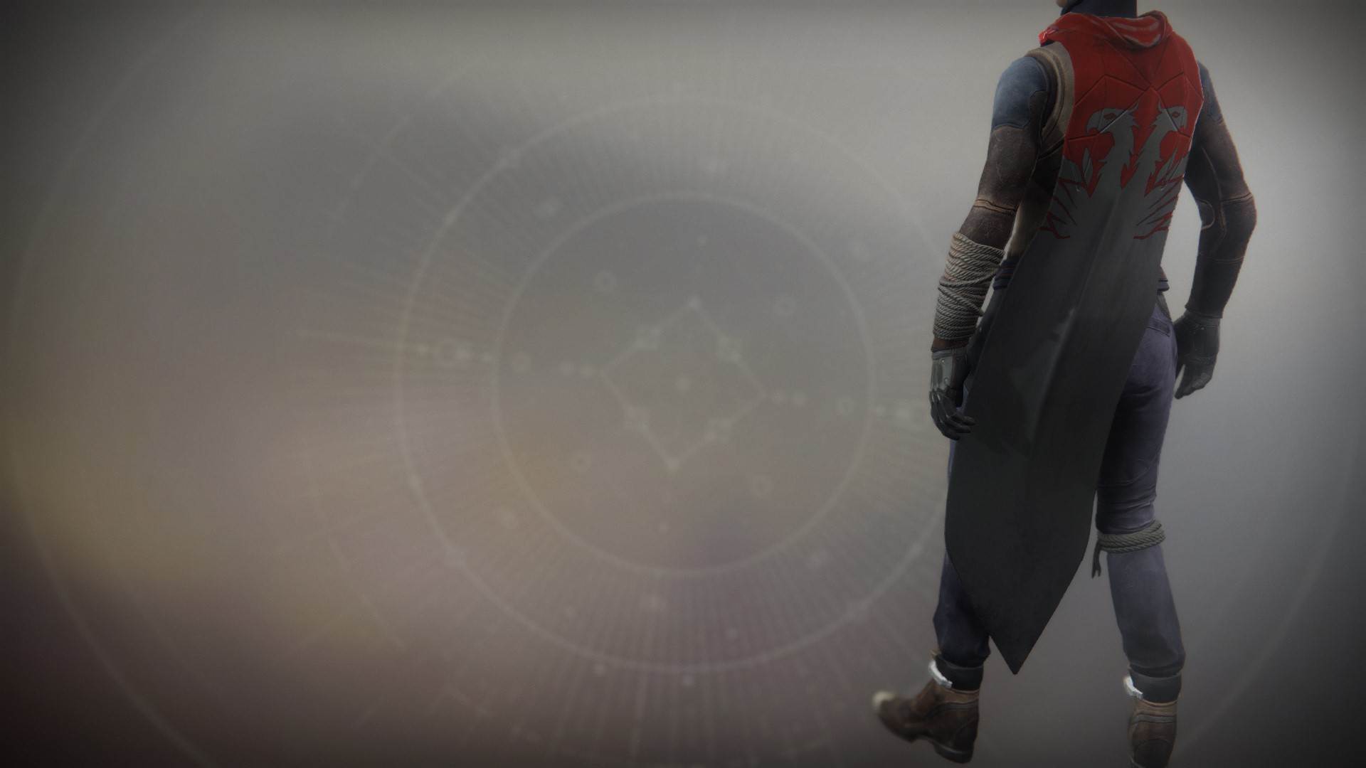 An in-game render of the Binary Phoenix Cloak.