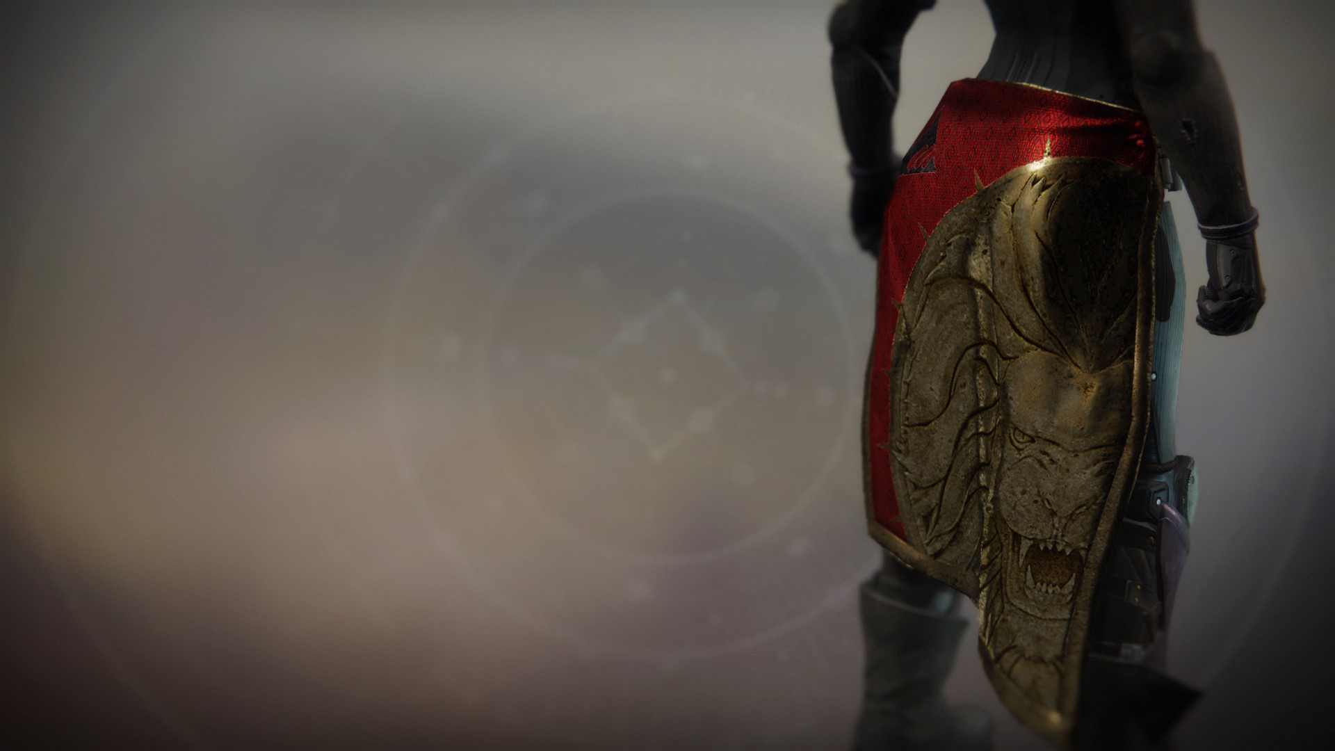 An in-game render of the Sovereign Lion Ornament.